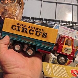 Vintage Dinky Circus truck made in England